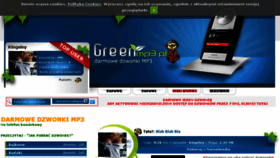 What Greenmp3.pl website looked like in 2018 (5 years ago)