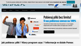 What Get2file.pl website looked like in 2018 (5 years ago)