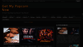 What Getmypopcorn-now.com website looked like in 2018 (5 years ago)
