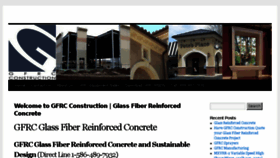 What Gfrcconstruction.com website looked like in 2018 (5 years ago)