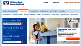What Genobank-donauwald.de website looked like in 2018 (5 years ago)