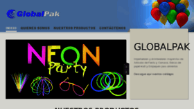 What Globalpakcr.com website looked like in 2018 (5 years ago)