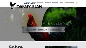 What Gallosdannyjuan.com website looked like in 2018 (5 years ago)