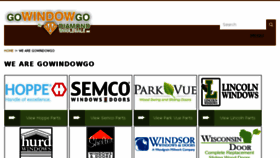 What Gowindowgo.com website looked like in 2018 (5 years ago)