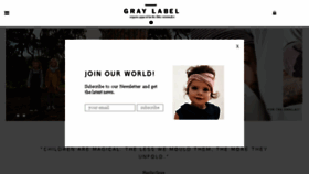 What Gray-label.com website looked like in 2018 (5 years ago)