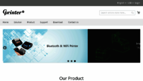 What Gprinter.hk website looked like in 2018 (5 years ago)