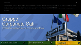 What Gruppocarpanetosati.it website looked like in 2018 (5 years ago)