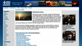 What Griechische-inselwelt.de website looked like in 2018 (5 years ago)