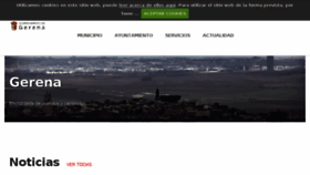What Gerena.es website looked like in 2018 (5 years ago)