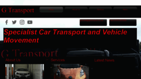 What Gtransport.co.uk website looked like in 2018 (5 years ago)