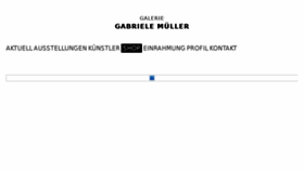 What Galerie-gabriele-mueller.de website looked like in 2018 (5 years ago)
