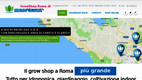 What Growshop-roma.it website looked like in 2018 (5 years ago)