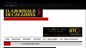 What Giornaledicalabria.it website looked like in 2018 (5 years ago)