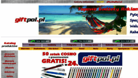 What Giftpol.pl website looked like in 2018 (5 years ago)
