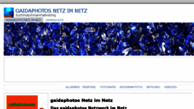 What Gaidaphotos.net website looked like in 2018 (5 years ago)