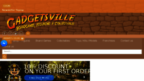 What Gadgetsville.store website looked like in 2018 (5 years ago)