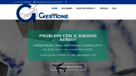 What Gestionerisarcimenti.it website looked like in 2018 (5 years ago)