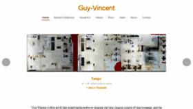 What Guyvincent.net website looked like in 2018 (5 years ago)
