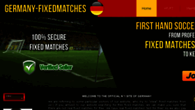 What Germany-fixedmatches.com website looked like in 2018 (5 years ago)