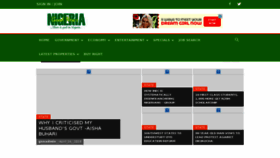 What Goodnewsnigeria.com website looked like in 2018 (5 years ago)