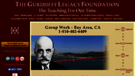 What Gurdjieff-bayarea.org website looked like in 2018 (5 years ago)
