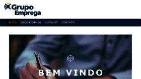 What Grupoemprega.com.br website looked like in 2018 (5 years ago)
