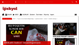 What Gazeteipekyol.com website looked like in 2018 (5 years ago)