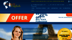 What Global-english.com website looked like in 2018 (5 years ago)