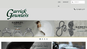 What Garrickjewelers.com website looked like in 2018 (5 years ago)
