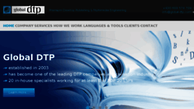 What Global-dtp.com website looked like in 2018 (5 years ago)
