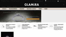 What Glamira.at website looked like in 2018 (5 years ago)