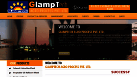 What Glamptech.com website looked like in 2018 (5 years ago)
