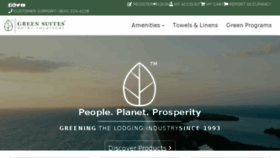 What Greensuites.com website looked like in 2018 (5 years ago)