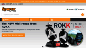What Gb.sparex.com website looked like in 2018 (6 years ago)