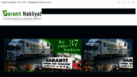What Garantinakliyat.com website looked like in 2018 (5 years ago)