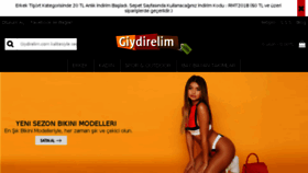 What Giydirelim.com website looked like in 2018 (5 years ago)