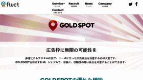 What Goldspotmedia.com website looked like in 2018 (5 years ago)