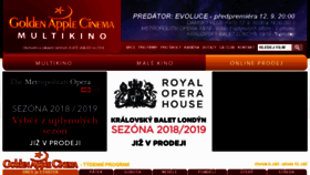 What Gacinema.cz website looked like in 2018 (5 years ago)