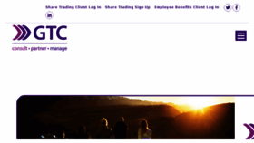 What Gtc.co.za website looked like in 2018 (6 years ago)