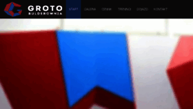 What Groto.pl website looked like in 2018 (5 years ago)