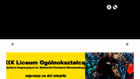 What Gim16.pl website looked like in 2018 (5 years ago)
