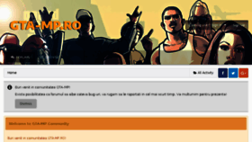 What Gta-mp.ro website looked like in 2018 (5 years ago)
