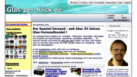 What Glas-per-klick.de website looked like in 2018 (5 years ago)