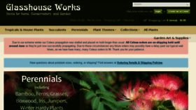 What Glasshouseworks.com website looked like in 2018 (5 years ago)