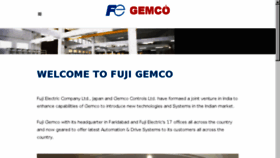 What Gemcocontrols.com website looked like in 2018 (5 years ago)