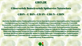 What Gbsn.de website looked like in 2018 (7 years ago)