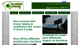 What Glassinecanada.qc.ca website looked like in 2018 (5 years ago)