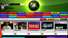 What Gamesxbox.org website looked like in 2018 (5 years ago)