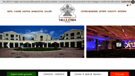 What Grandhotelvillaitria.com website looked like in 2018 (5 years ago)