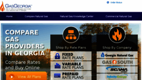 What Gasgeorgia.com website looked like in 2018 (5 years ago)